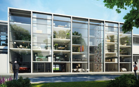 Das Griffner Gebäudekonzept ''Vertical Lofts'' wurde mit einem internationalen Innovationspreis geadelt. 
